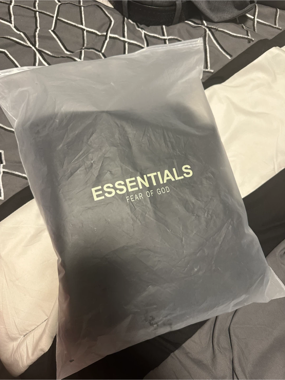 Essentials Fear of God Hoodie - Black - Size S - photo 2