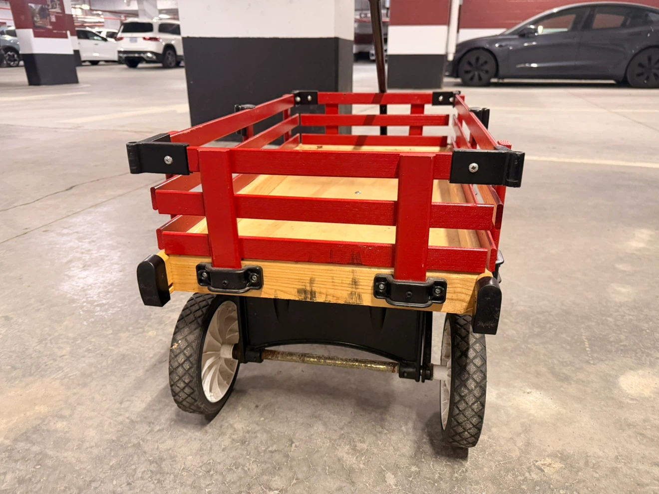 Red Wooden Express Wagon - photo 4