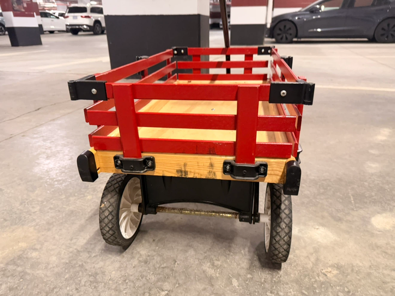 Red Wooden Express Wagon - photo 5