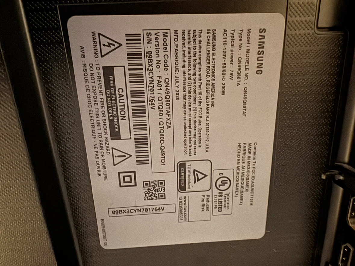 Samsung 49-inch QLED TV - photo 5