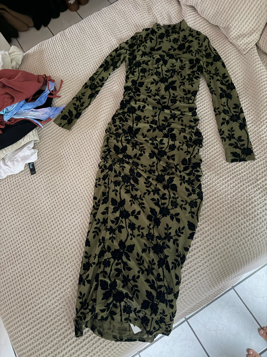 Floral Embroidered Dress - photo 2