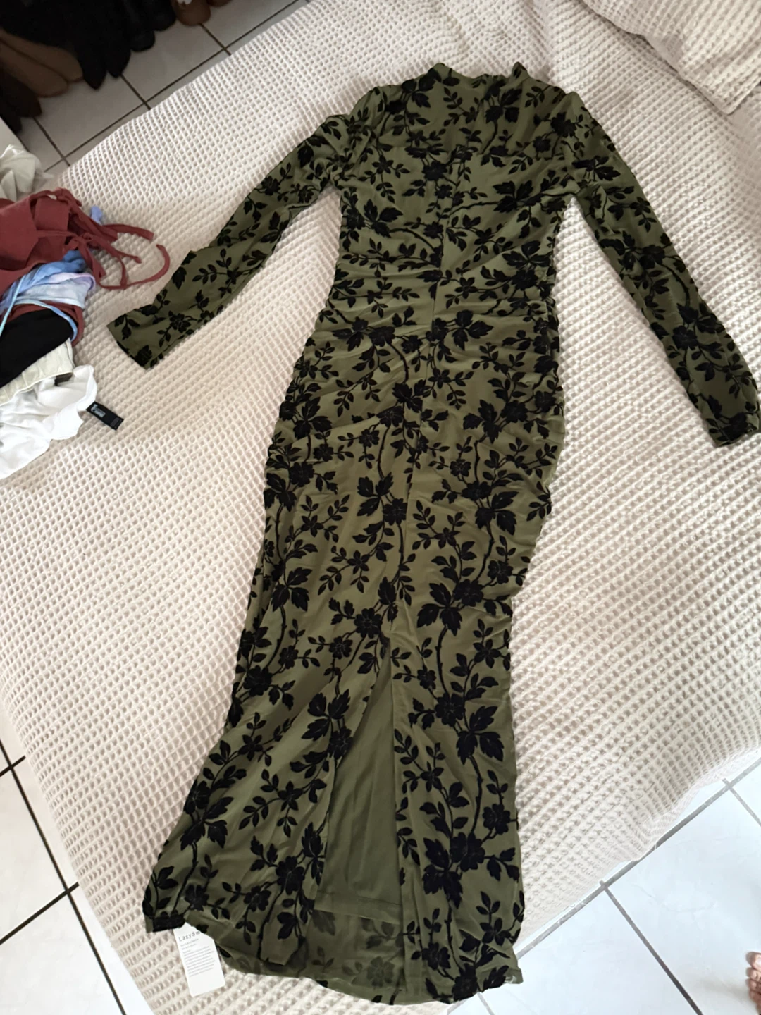 Floral Embroidered Dress - photo 3