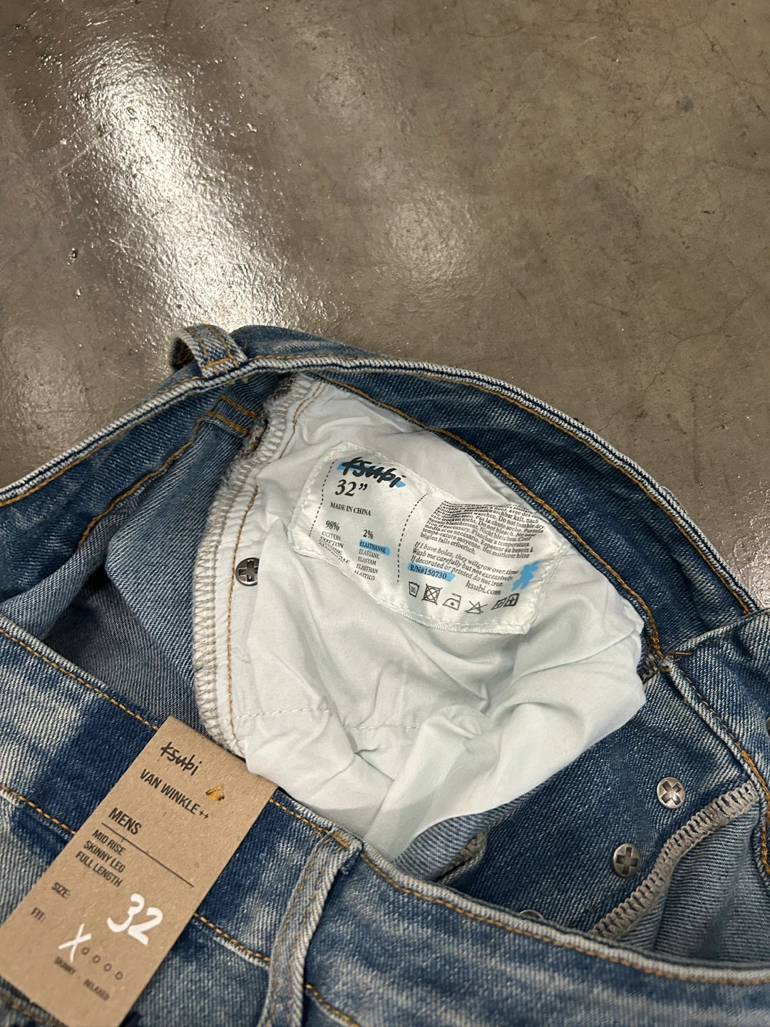 Ksubi Van Winkle Skinny Jeans Size 32 - photo 3