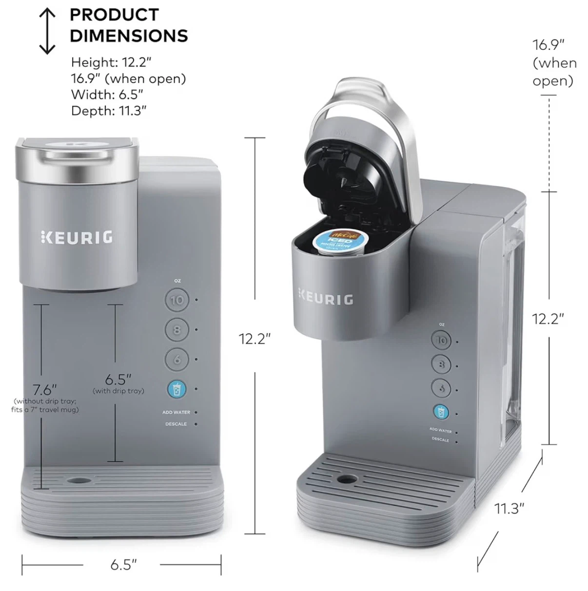 Keurig K-Iced Essentials Single Serve K-Cup Pod Coffee Maker - photo 5