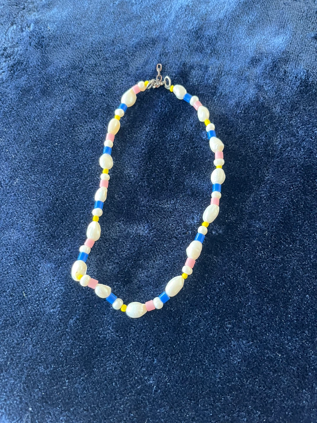 Beaded Pearl Necklace