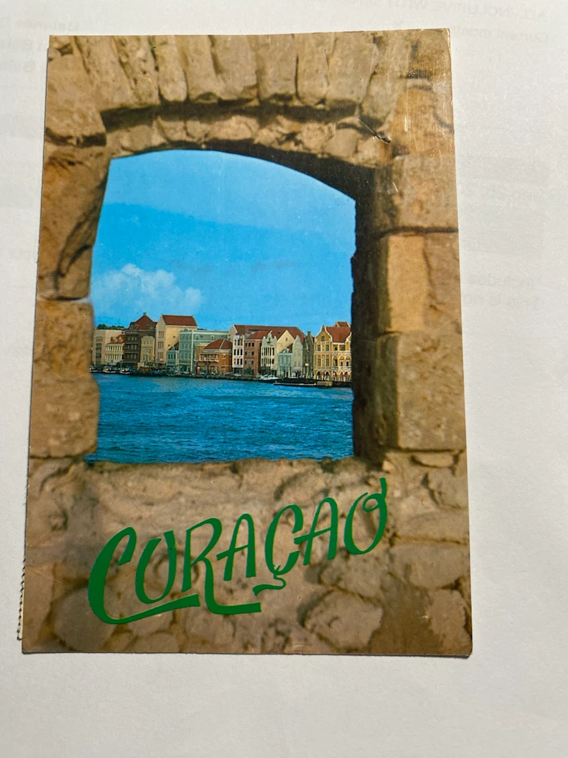 Vintage Curaçao Picture Postcard