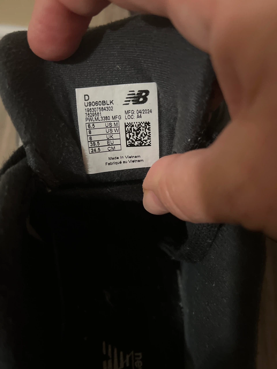 New Balance 9060 Black Sneakers - photo 3