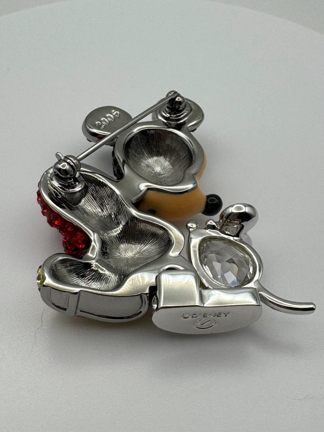 SWAROVSKI DISNEY MICKEY MOUSE BROOCH FROM 2005 - photo 5