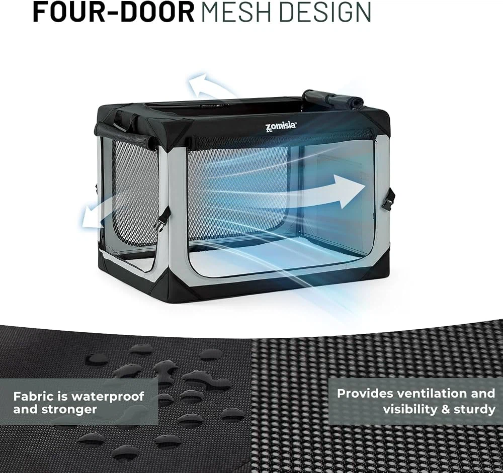 ZOMISIA Collapsible Crate for Medium Pets  - BNIB - photo 3