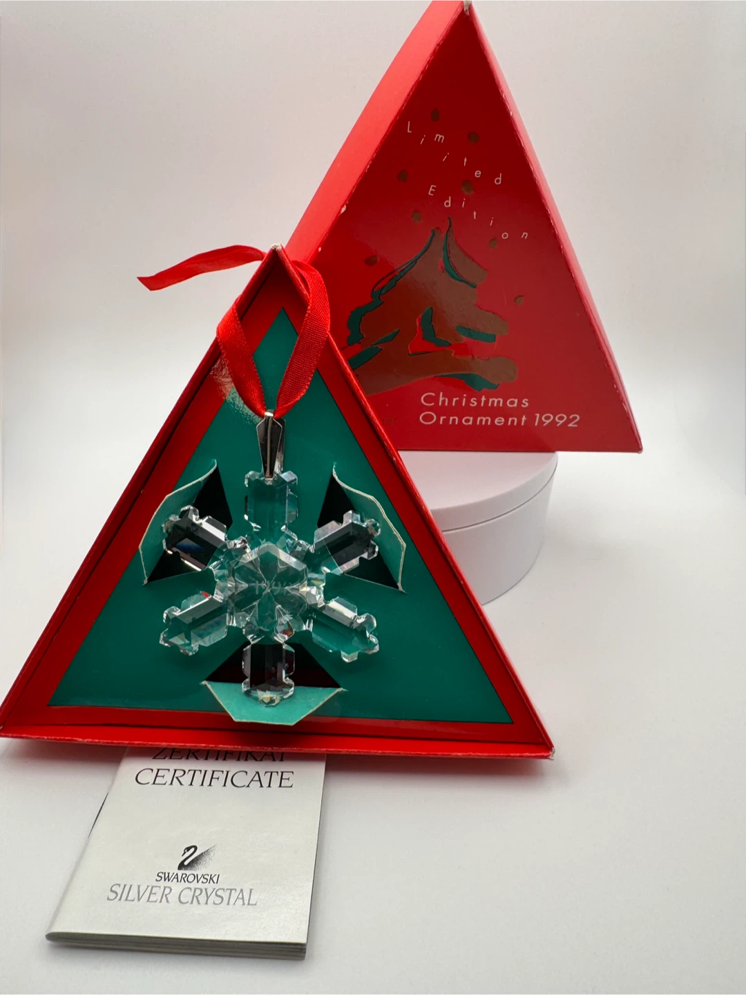 1992 SWAROVSKI ANNUAL ORNAMENT - RARE PIECE - photo 5