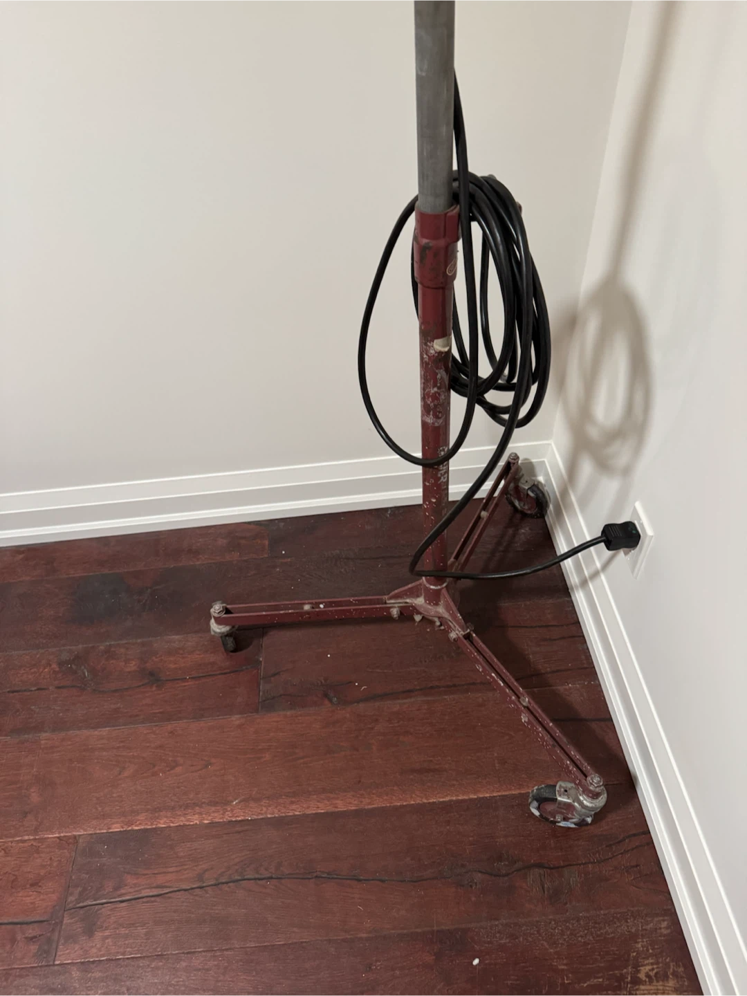 Vintage Film Studio Spotlight / Industrial Floor Lamp - photo 4