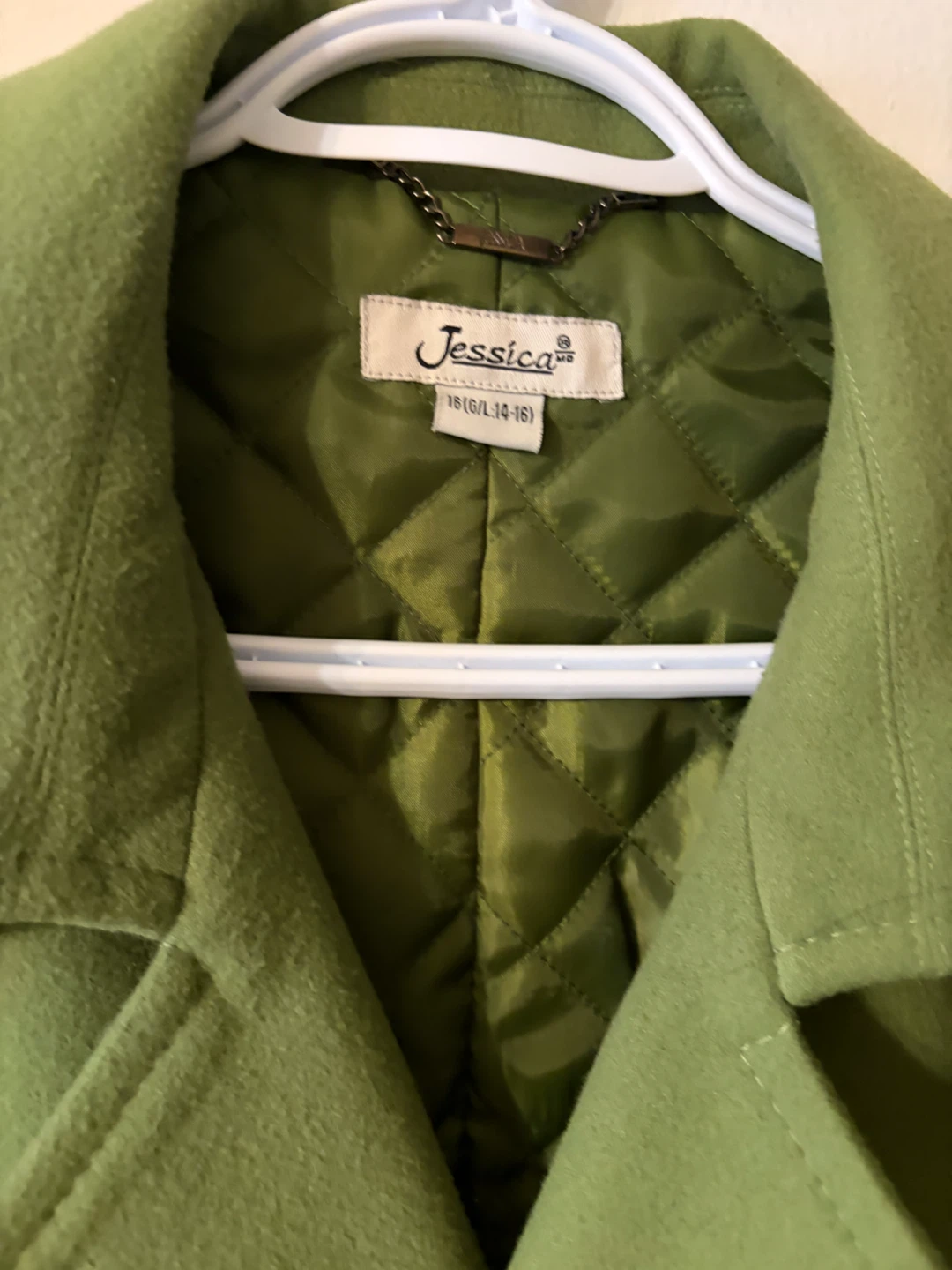 Jessica Green Pea Coat - photo 2