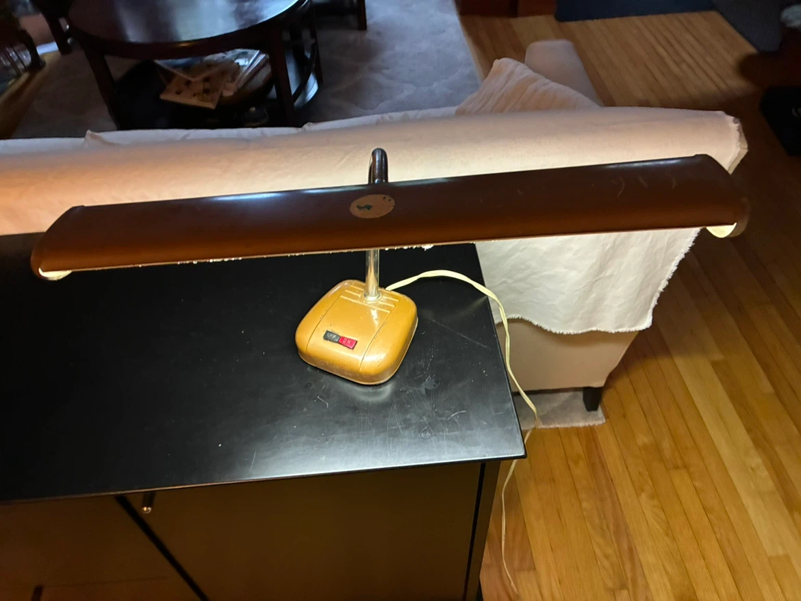 Vintage MCM Japanese Fluorescent Desk Lamp – WORKING – 1960s/70s - photo 3