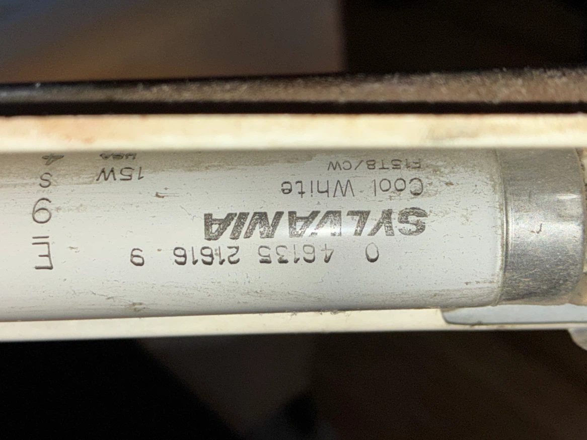 Vintage MCM Japanese Fluorescent Desk Lamp – WORKING – 1960s/70s - photo 5