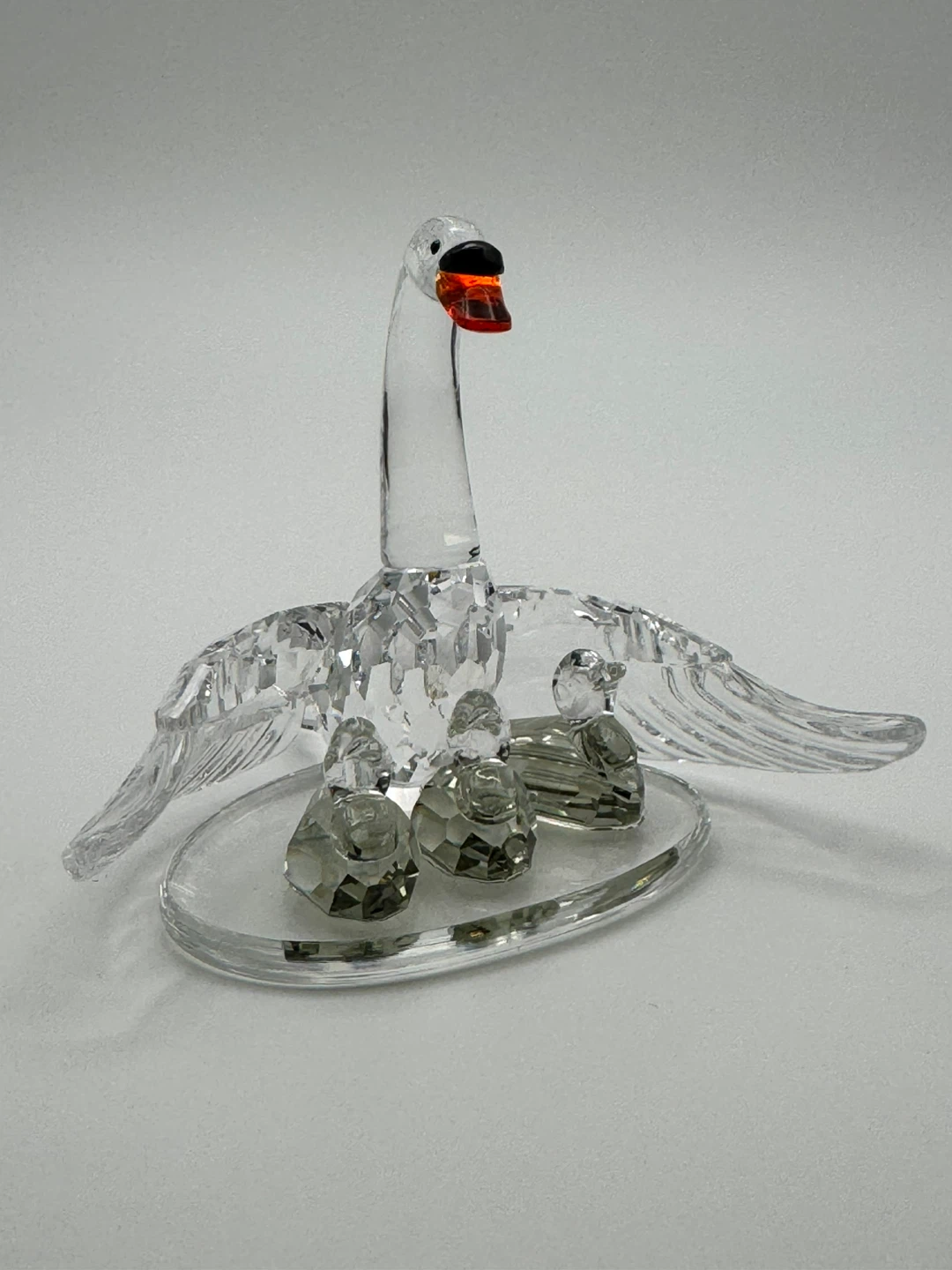 SWAROVSKI SWAN FAMILY - 2 AVAILABLE