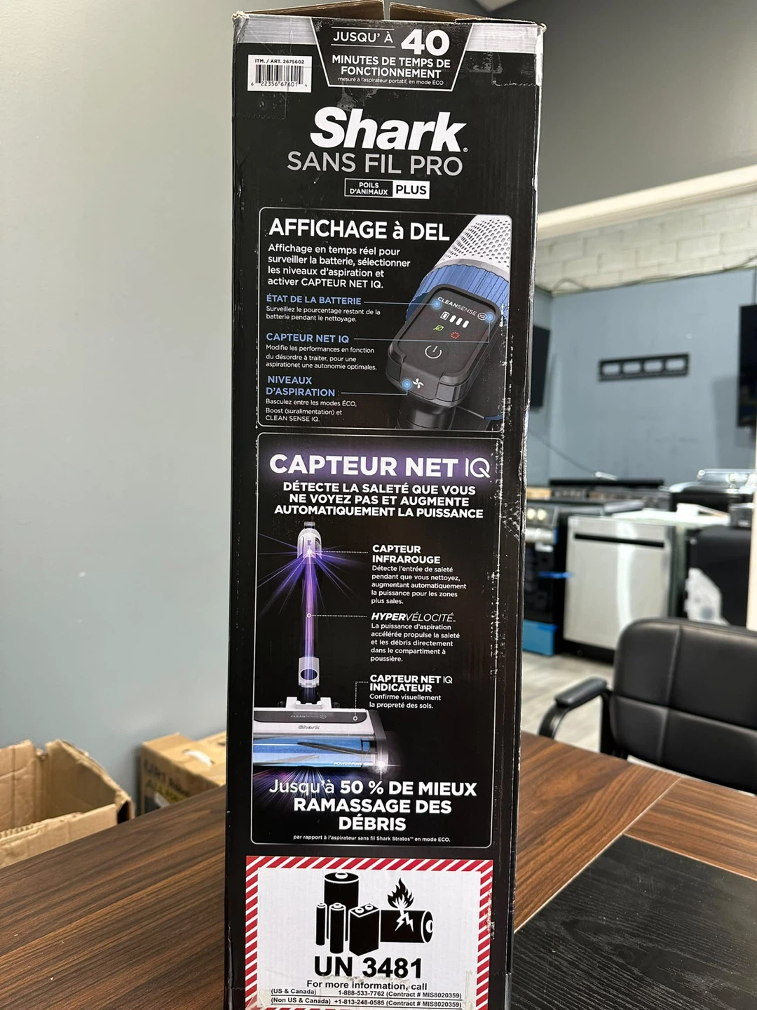 Shark Sans Fil Pro Cordless Vacuum - photo 3