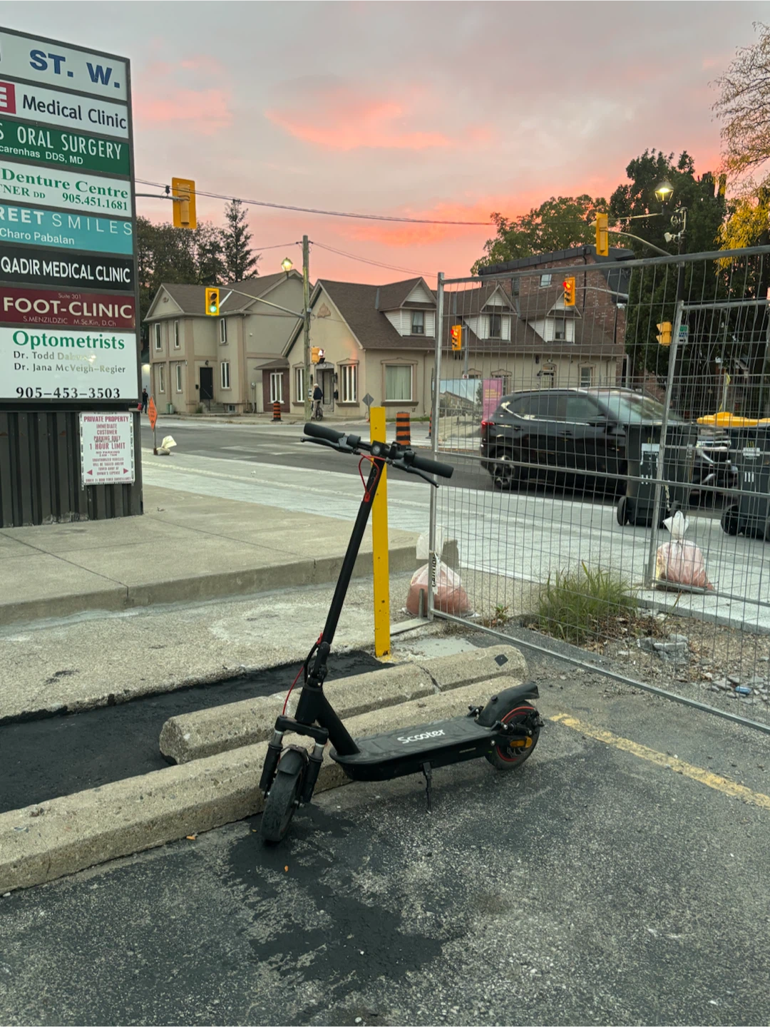 Electric Scooter Black