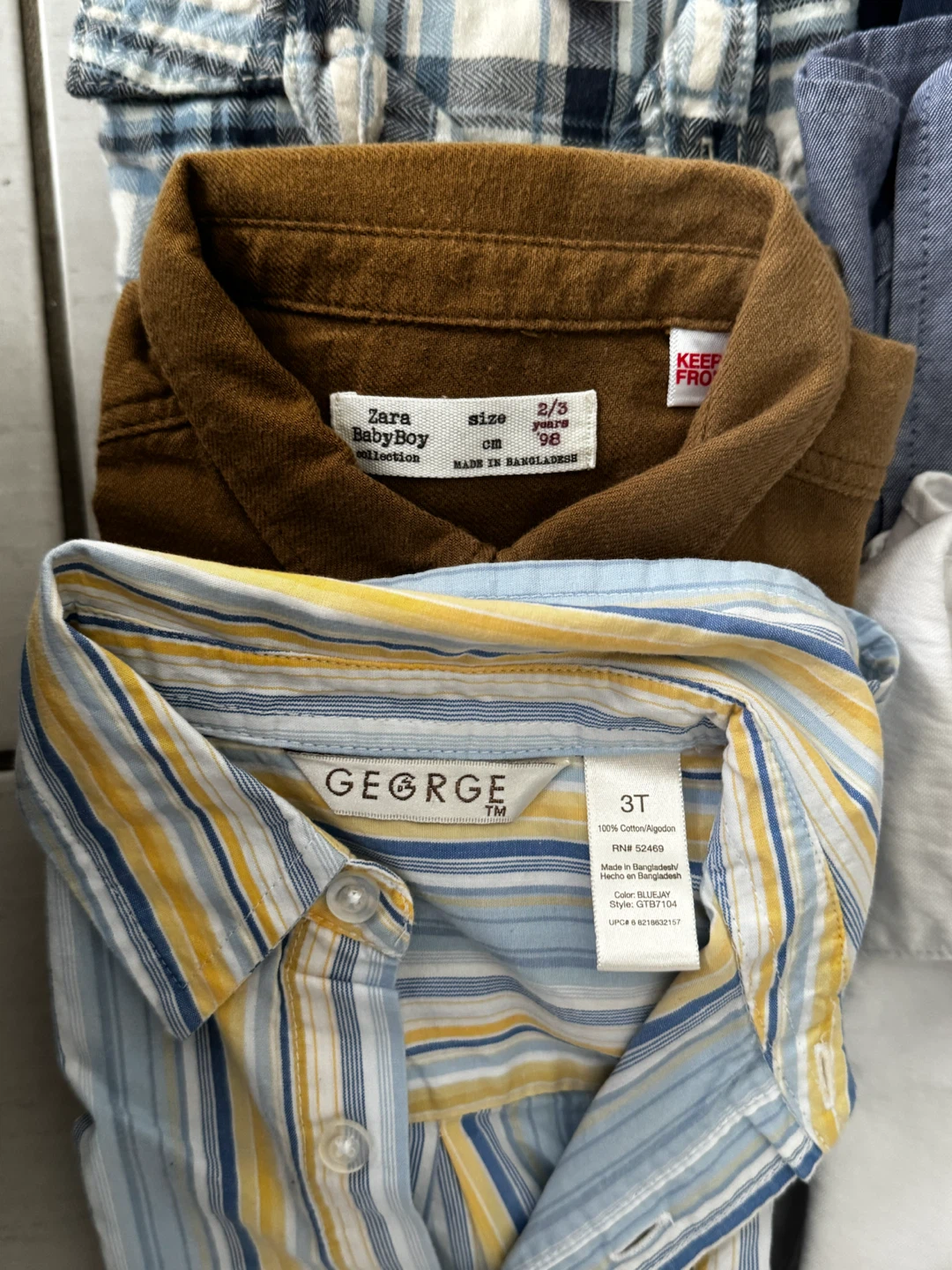 Assorted Boys Collared Shirts - Sizes 2T to 4t - photo 2