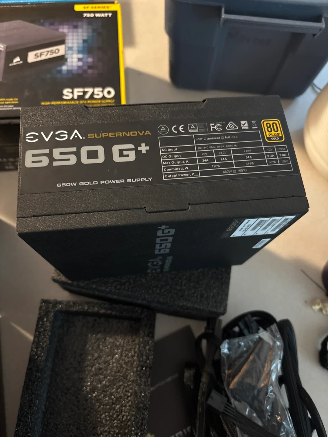 EVGA SuperNOVA 650 G+ Power Supply - photo 5