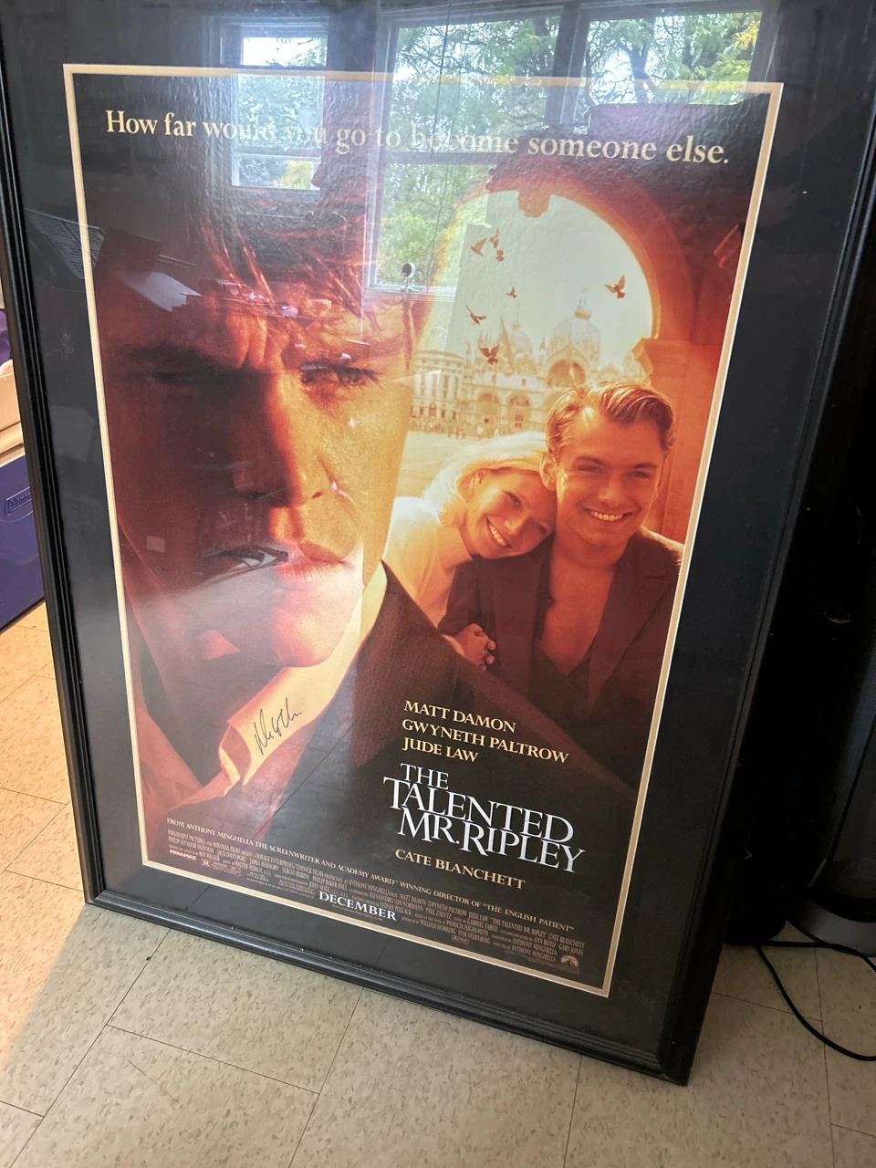 Framed The Talented Mr. Ripley Poster - photo 4