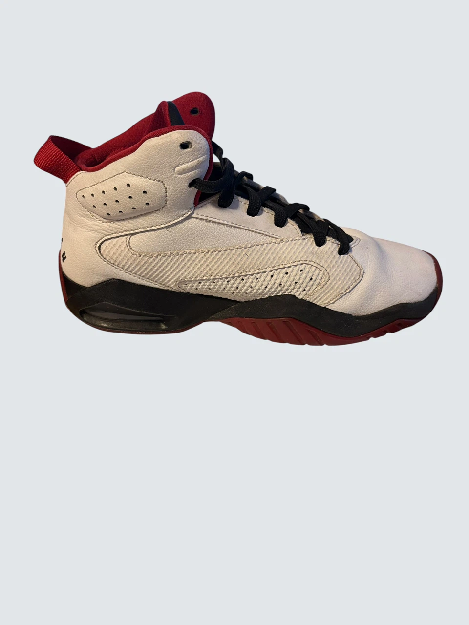 Size 8 Men’s Nike Jordan lift off White Red Gym Shoes - photo 3