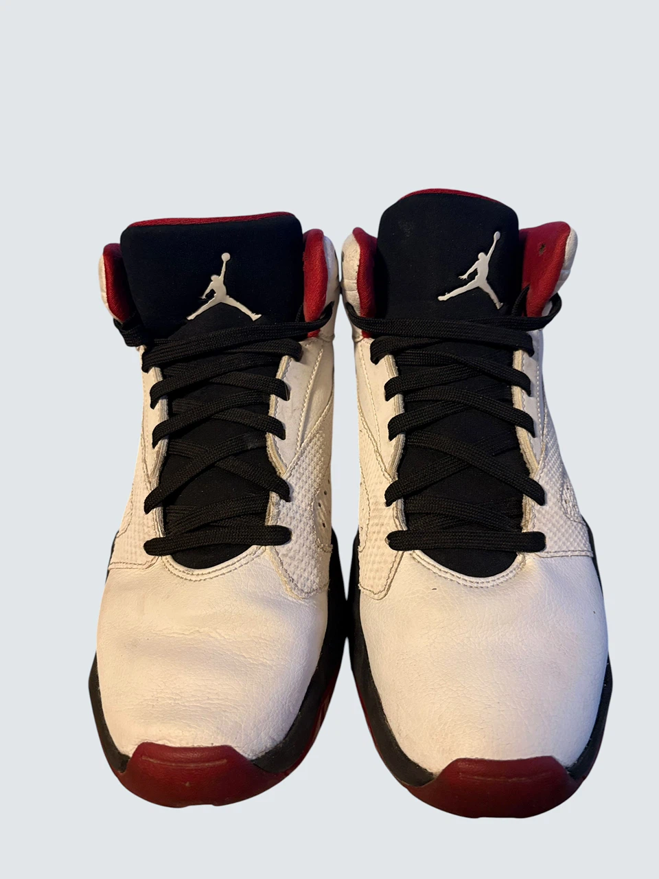 Size 8 Men’s Nike Jordan lift off White Red Gym Shoes - photo 4