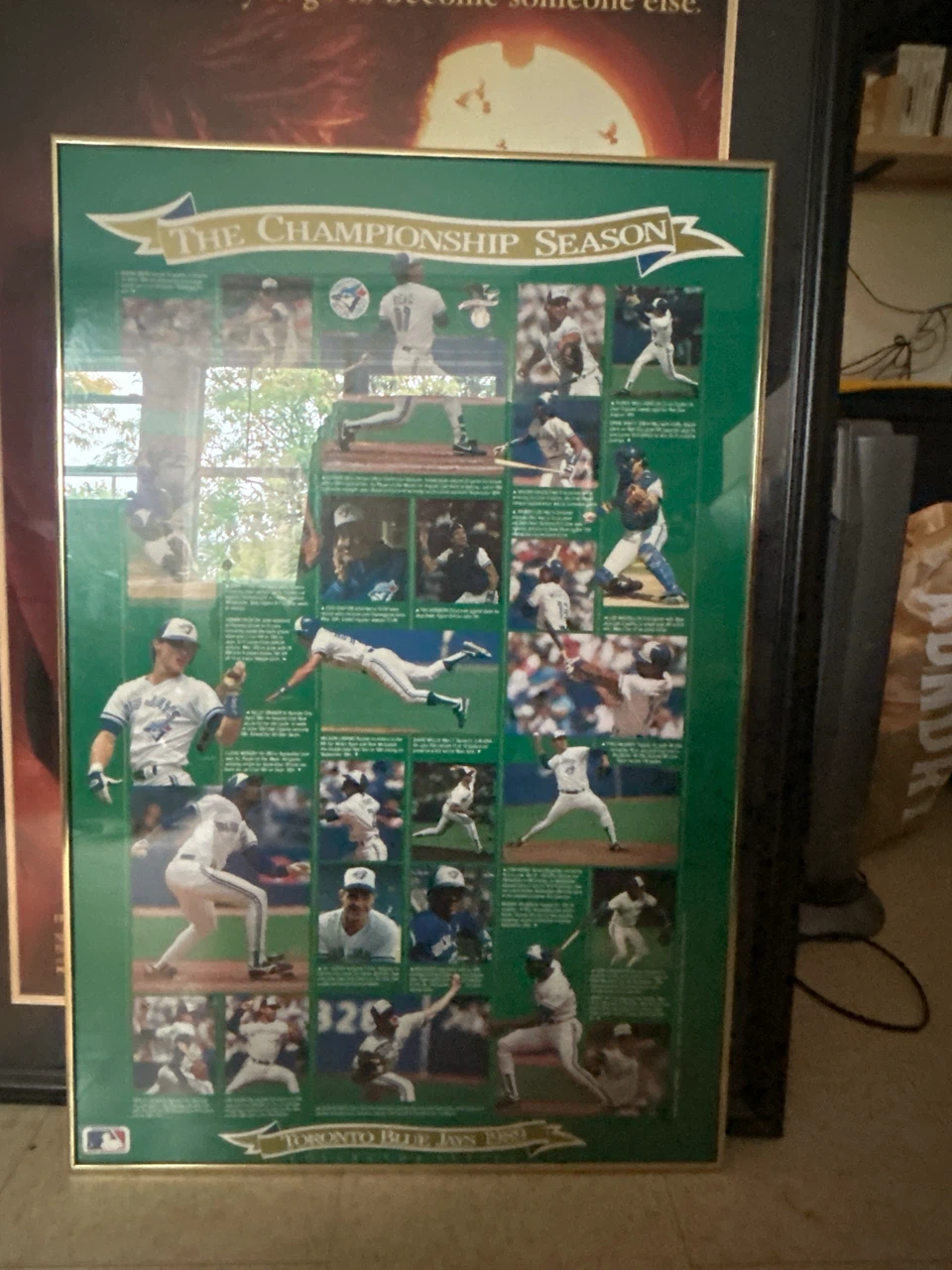 1989 Toronto Blue Jays Collector Series Framed Poster - photo 2