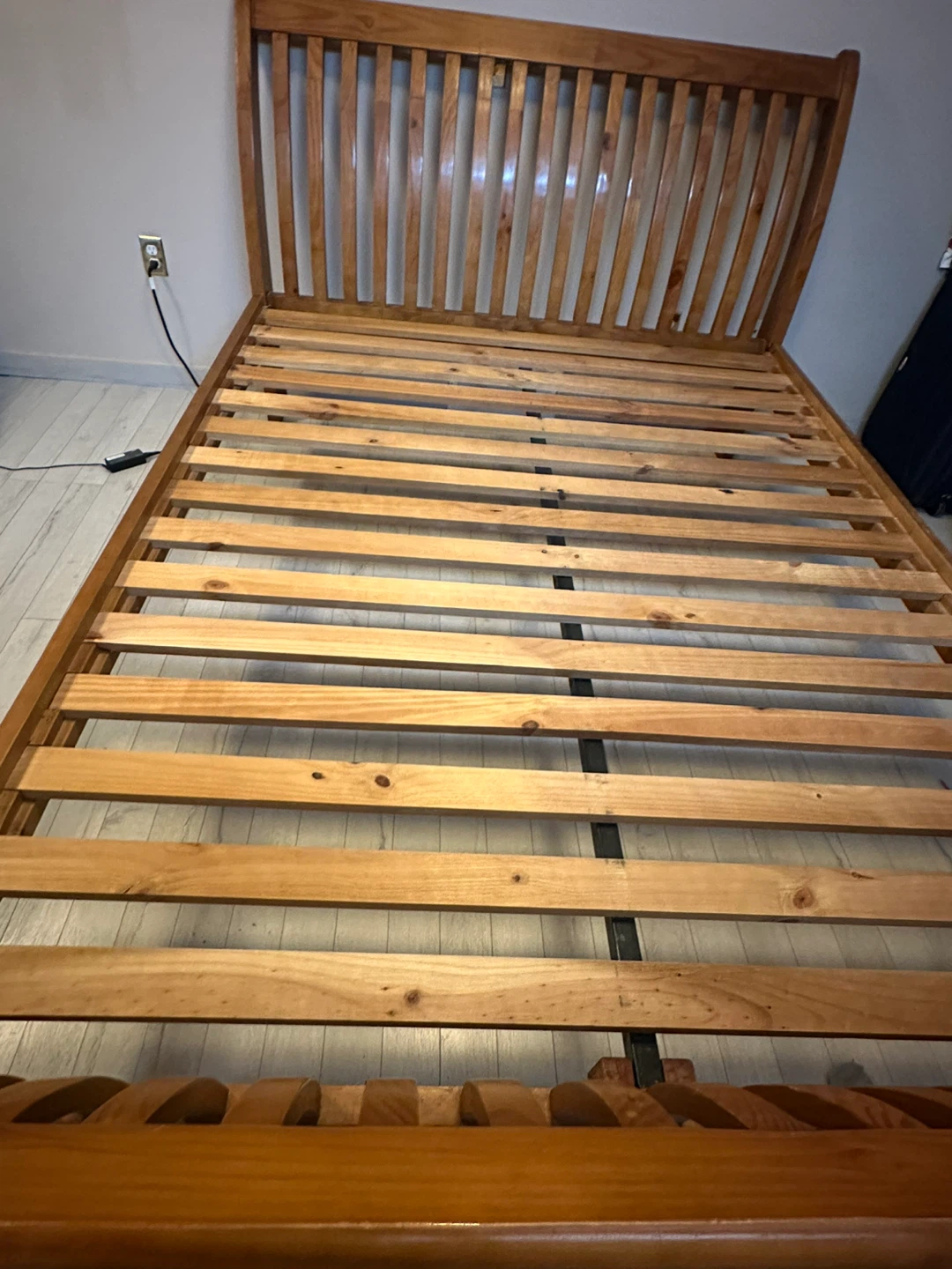 Solid Wood Queen Bed Frame