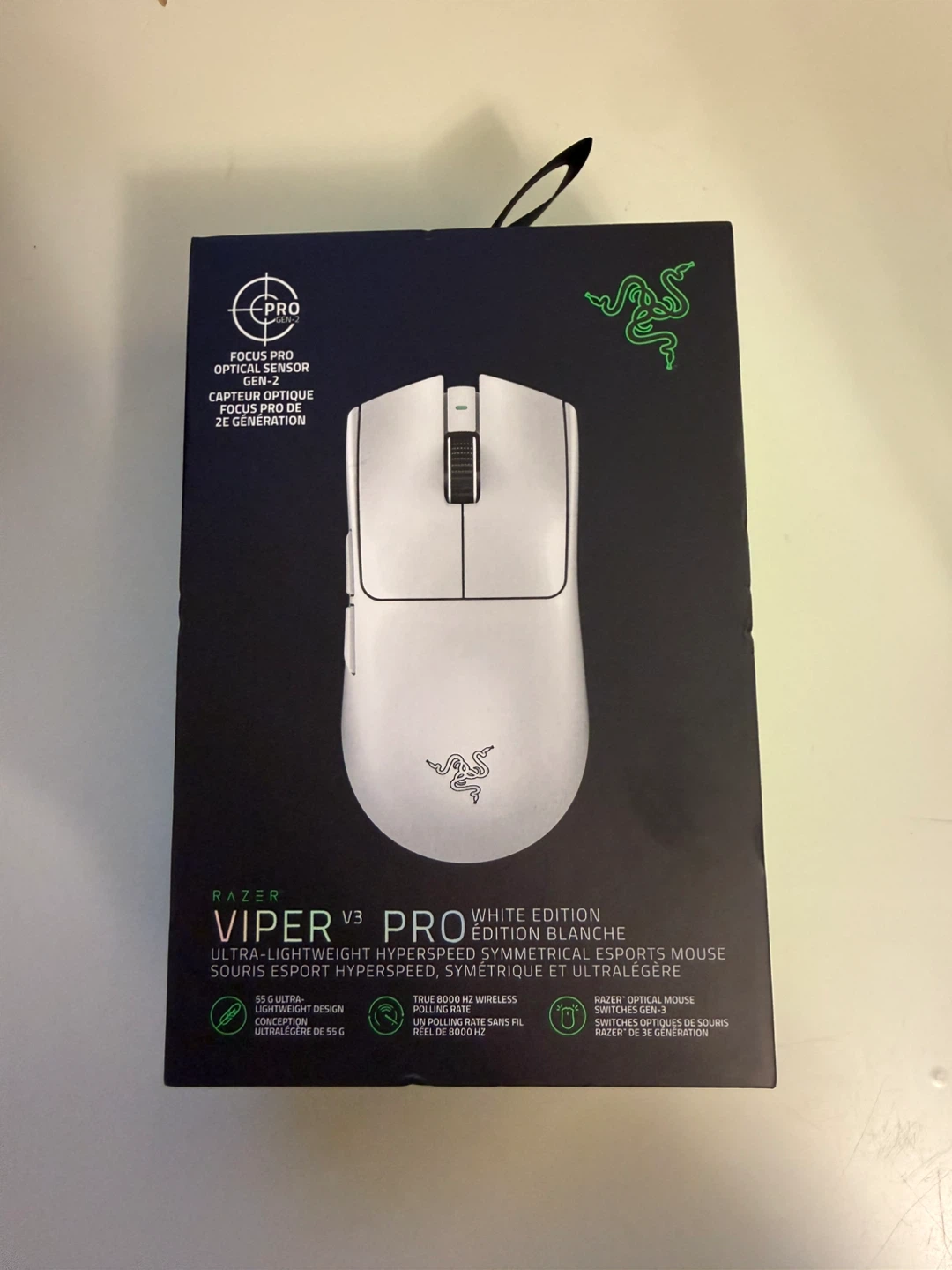 Razer Viper V3 Pro White Edition Wireless Gaming Mouse - photo 3