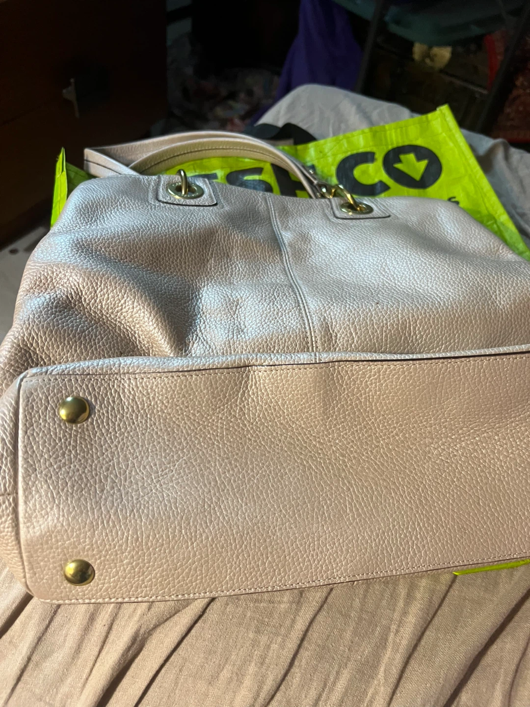 Coach Soft Milled Cowhide Leather Handbag - photo 4