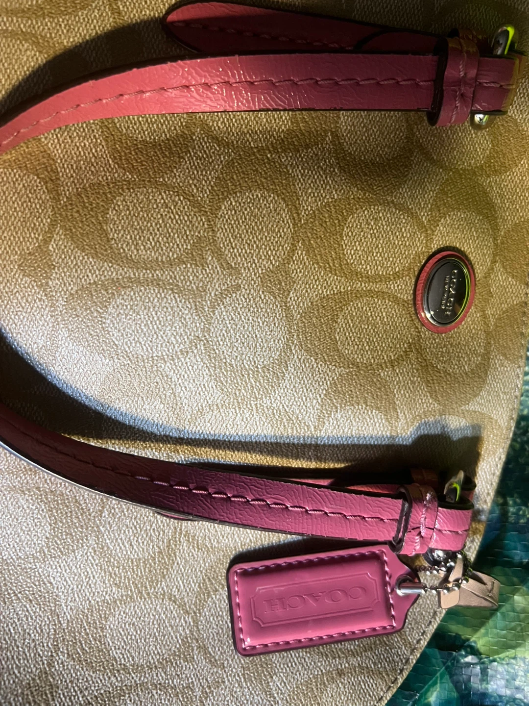 Coach Signature Print Handbag - photo 2