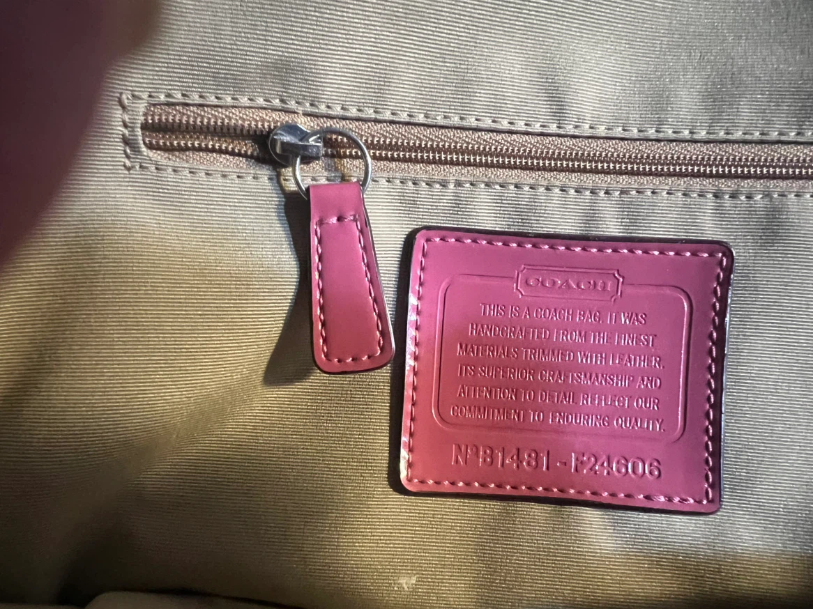 Coach Signature Print Handbag - photo 3