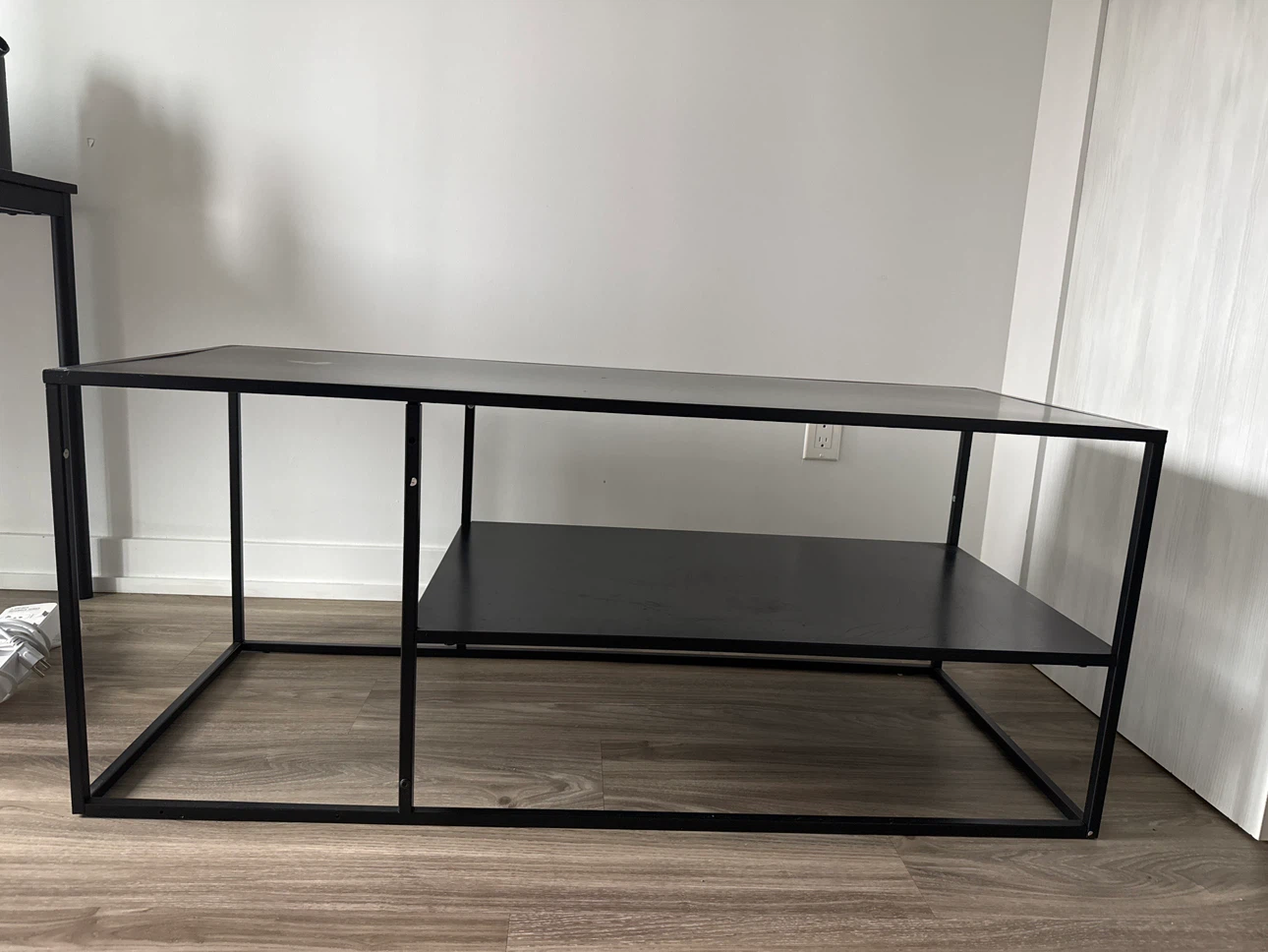 Black Metal Table