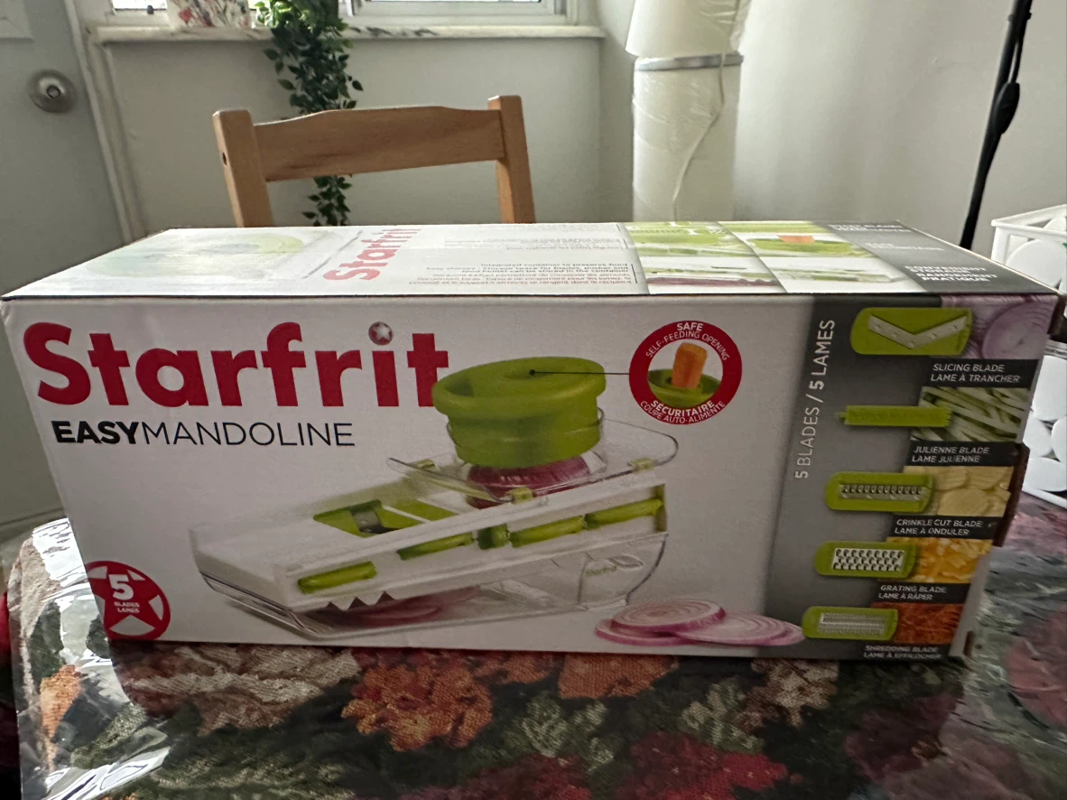 Starfrit Mandoline Slicer with 5 Blades - photo 3