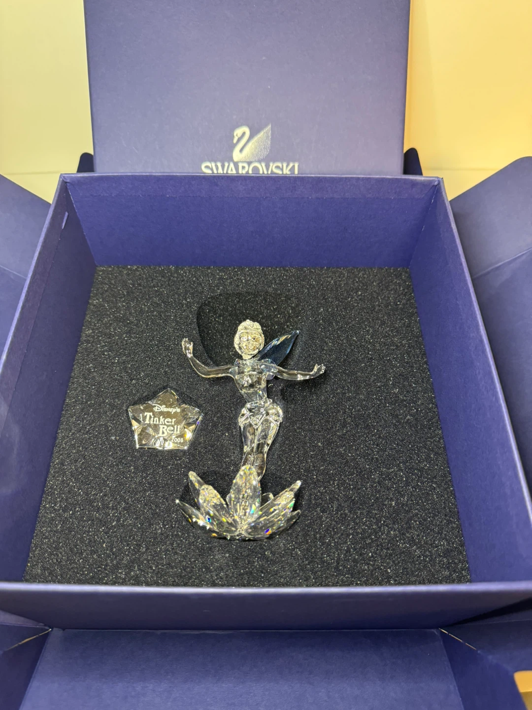 SWAROVSKI TINKERBELL (ORIGINAL) WITH PLAQUE - BNIB - photo 3