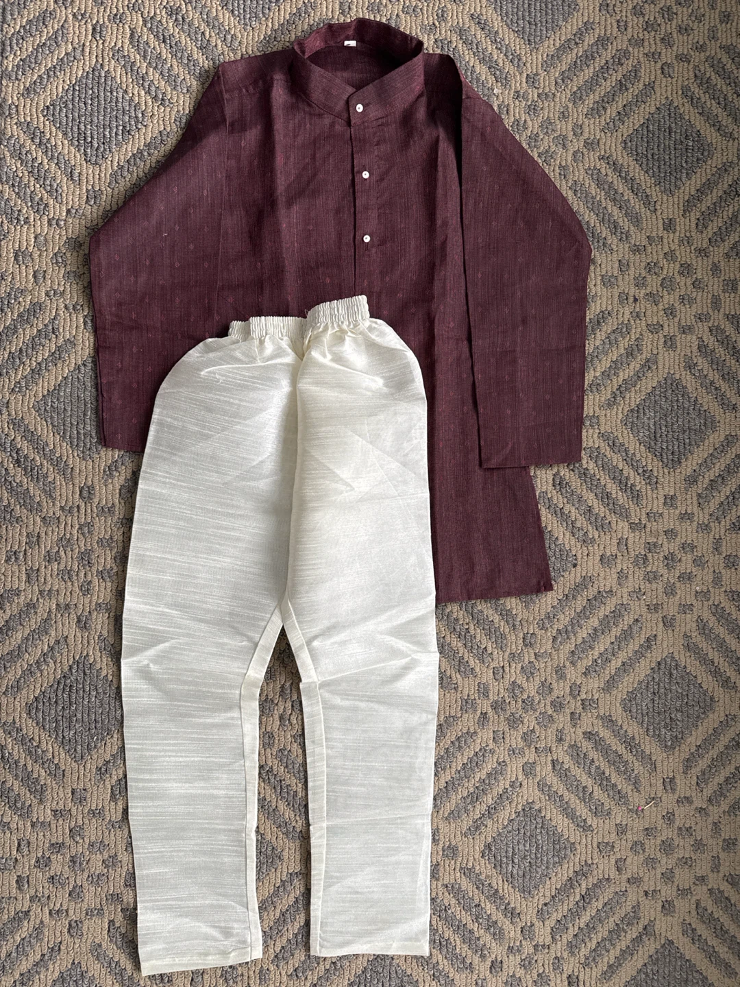 Boys Traditional Kurta Pyjama Set - photo 3