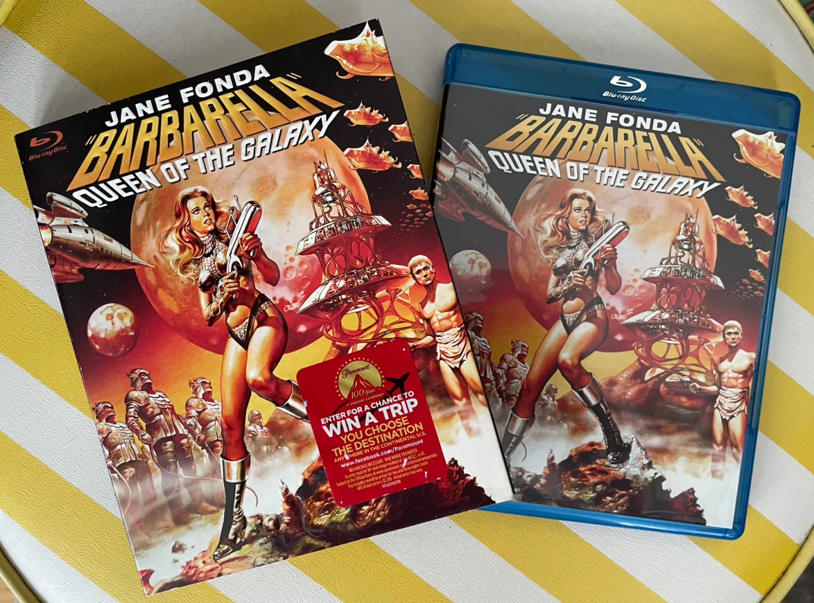 Barbarella Queen Of The Galaxy Blu Ray With Slipcover