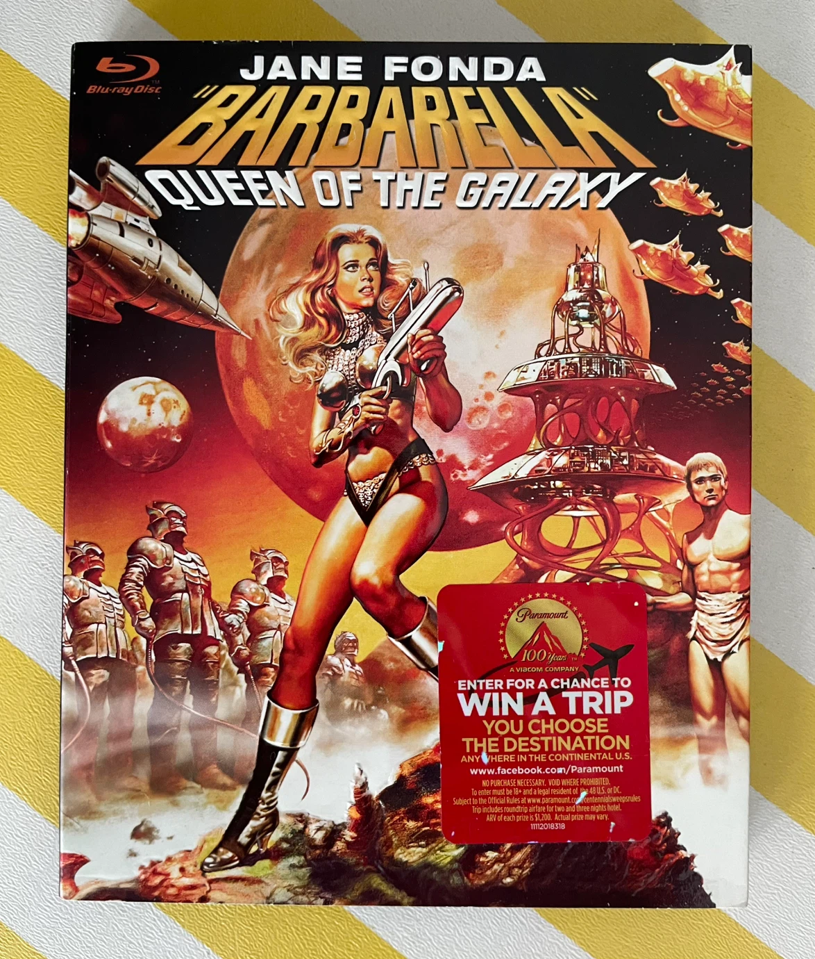 Barbarella Queen Of The Galaxy Blu Ray With Slipcover - photo 2