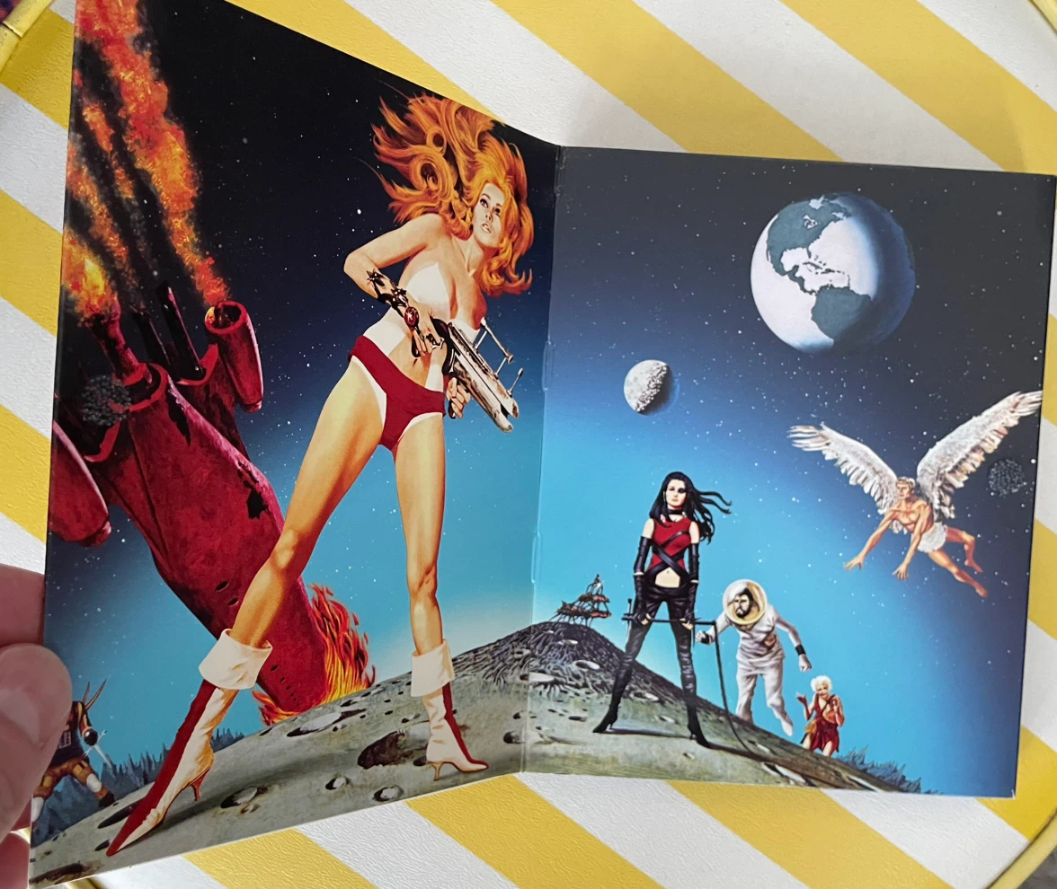 Barbarella Queen Of The Galaxy Blu Ray With Slipcover - photo 3