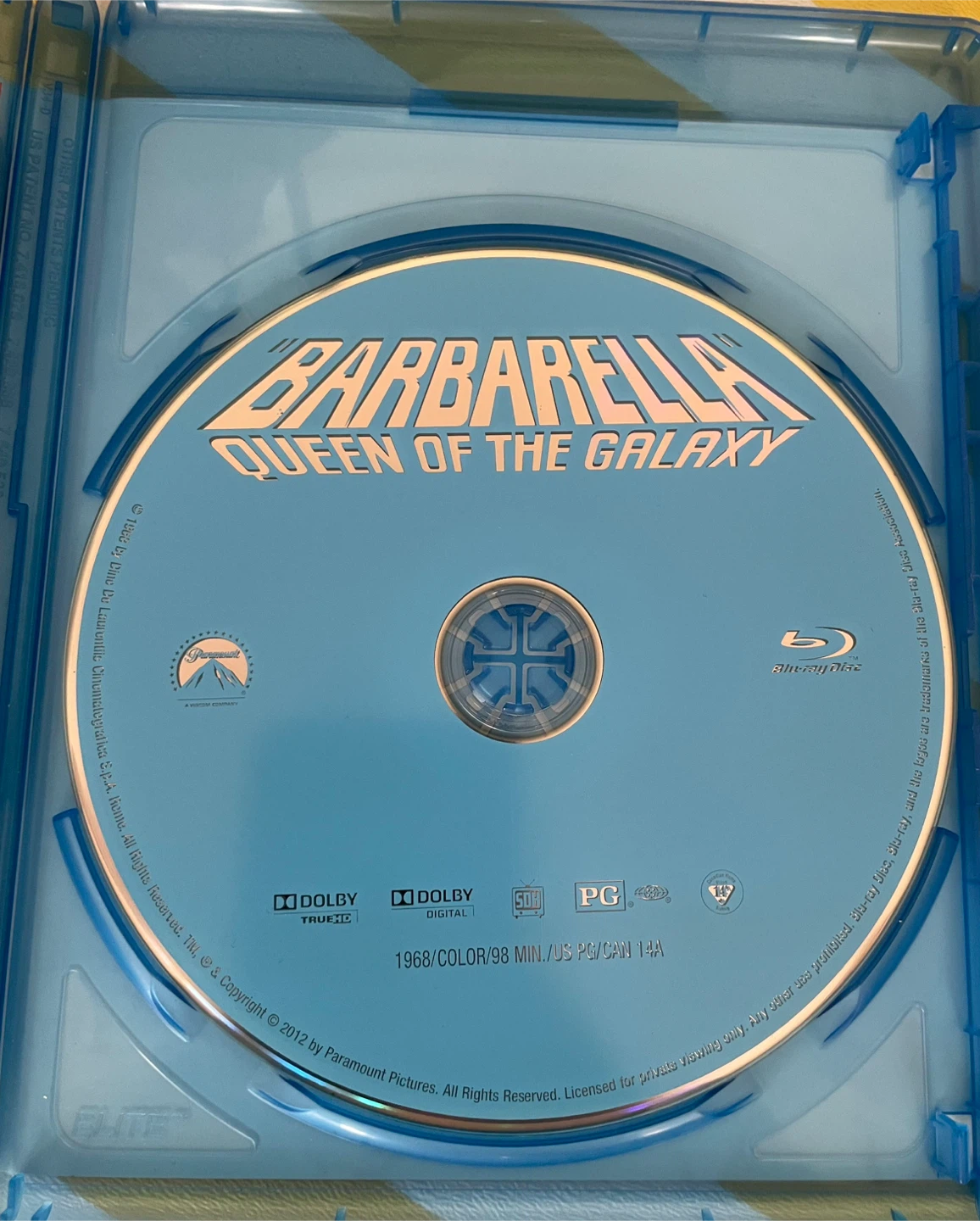 Barbarella Queen Of The Galaxy Blu Ray With Slipcover - photo 5
