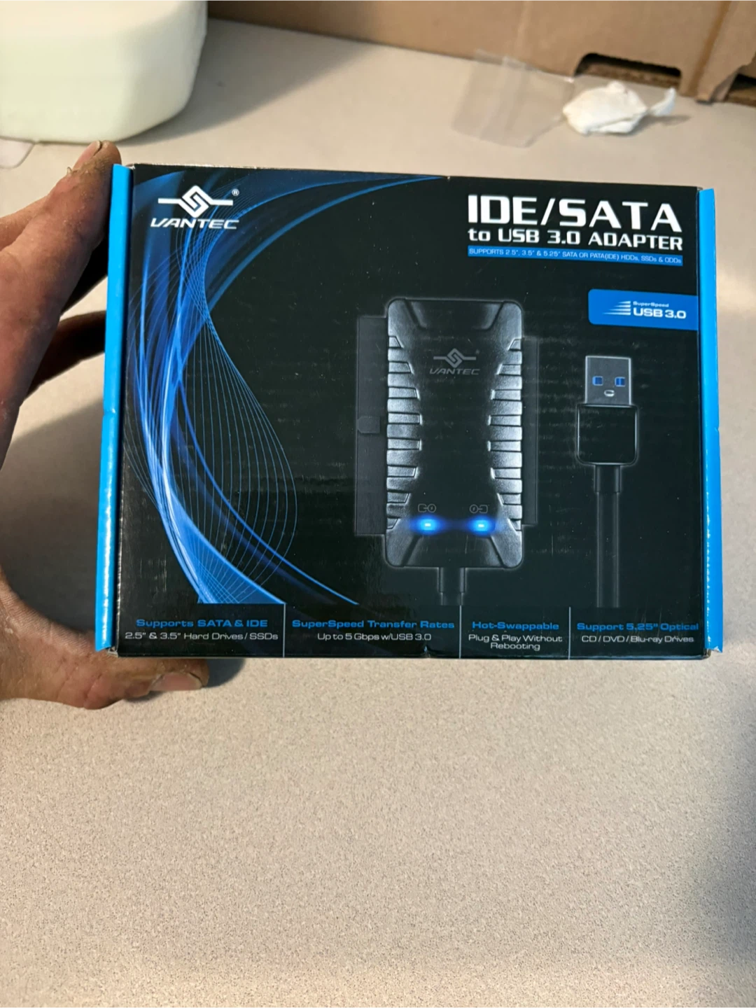 Vantec IDE/SATA to USB 3.0 Adapter - photo 2