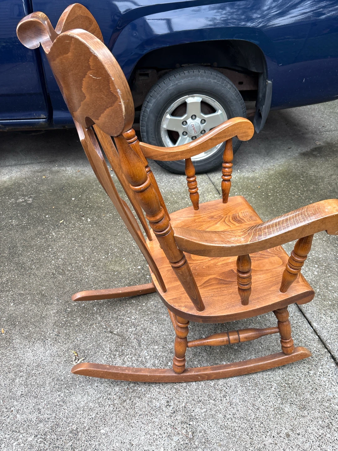 Classic solid wood Rocking Chair - photo 4