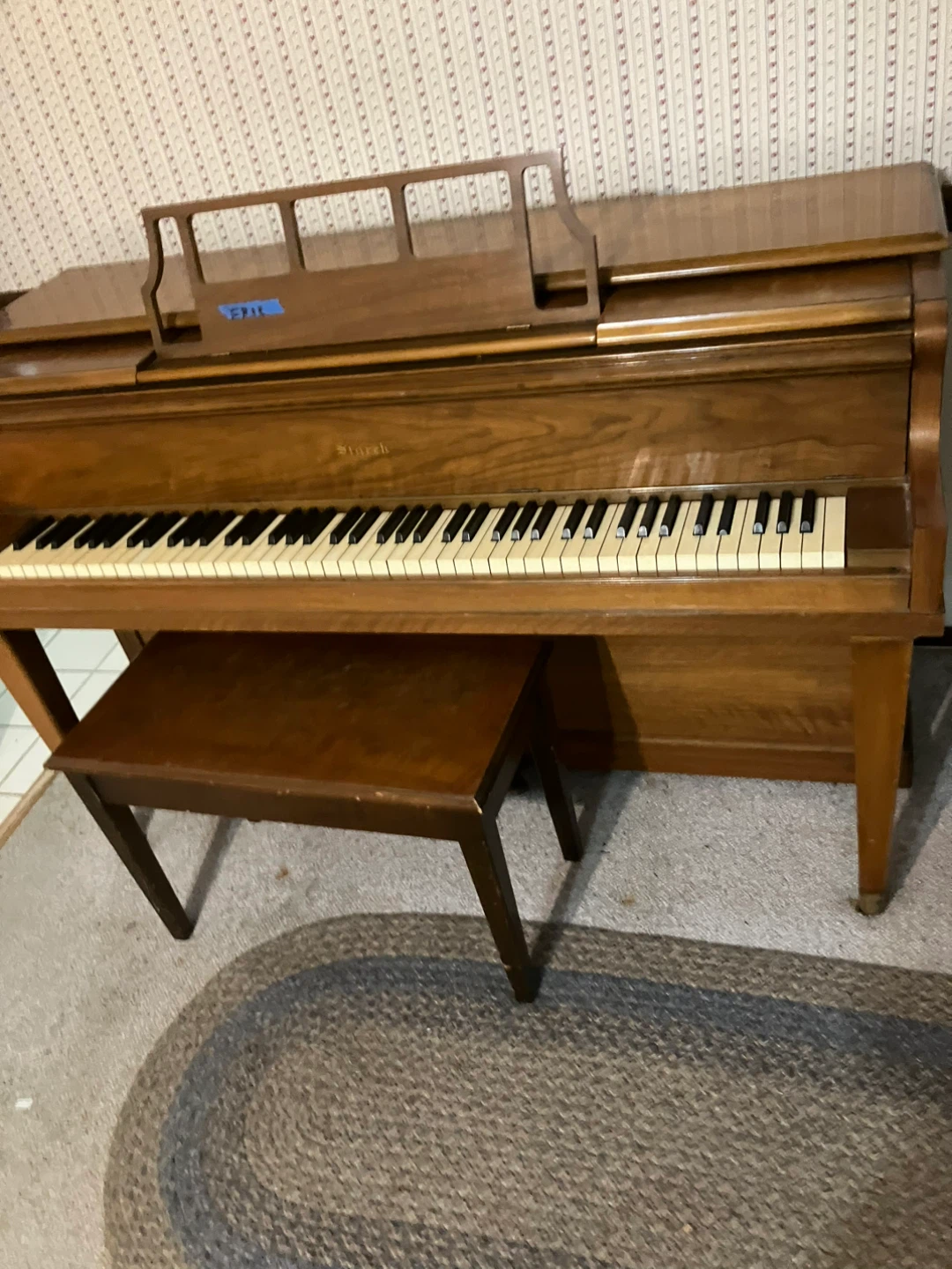 P.A. Starck Piano with Bench - photo 2