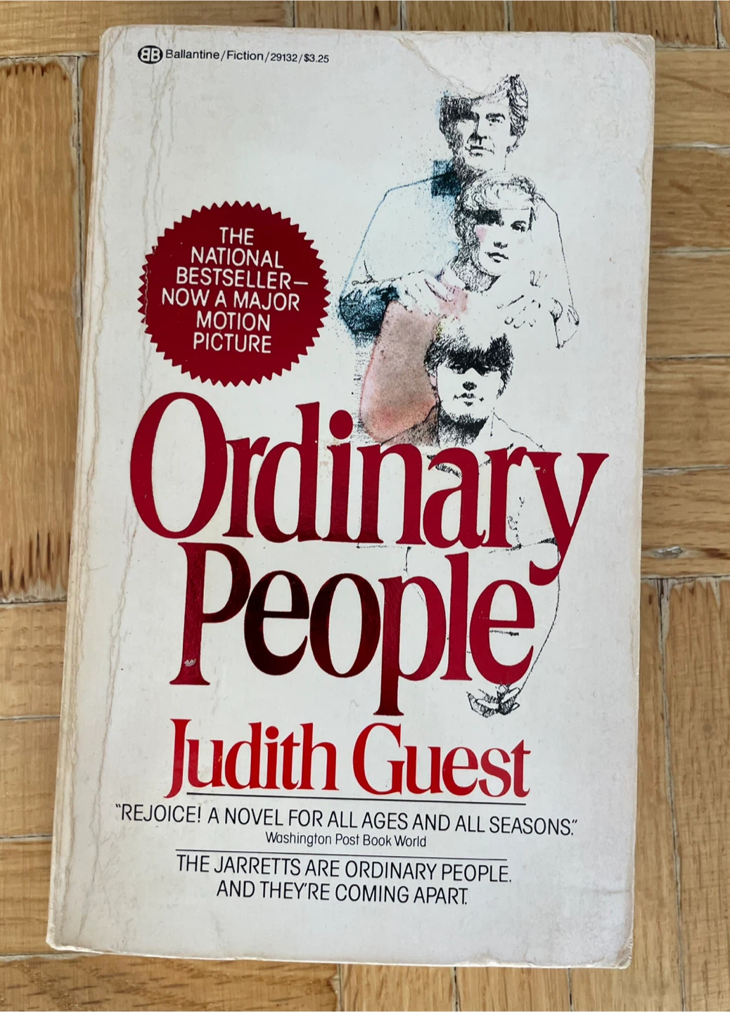 Vintage 1976 Ordinary People Paperback Book - photo 2