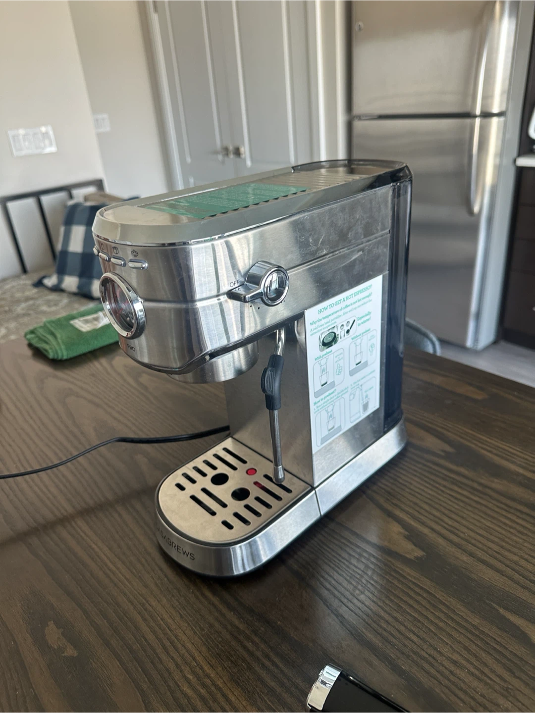 Casabrews 5418 Pro espresso machine - photo 2