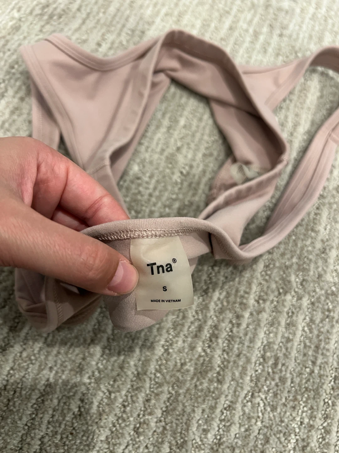 Tna Dusty Pink Sports Bra - photo 3