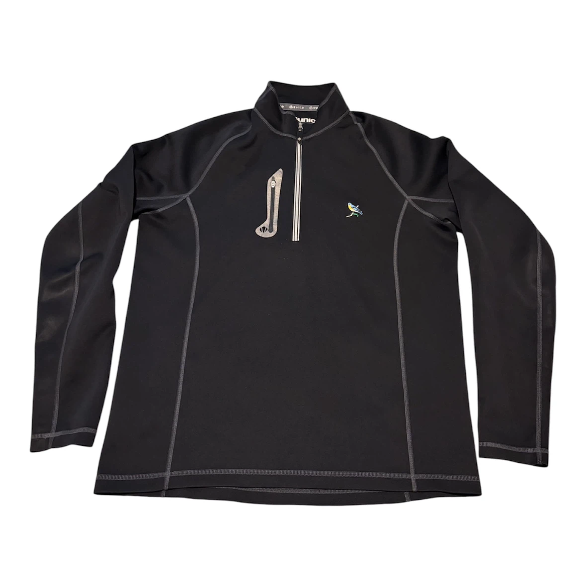 Sunice Super Lite FX Quarter-Zip Pullover Black