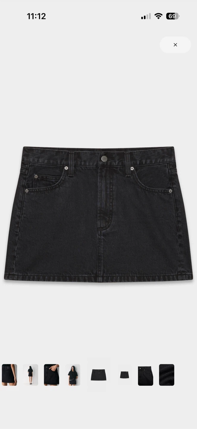 Denim Forum: The 90’s Ricci Denim Skirt