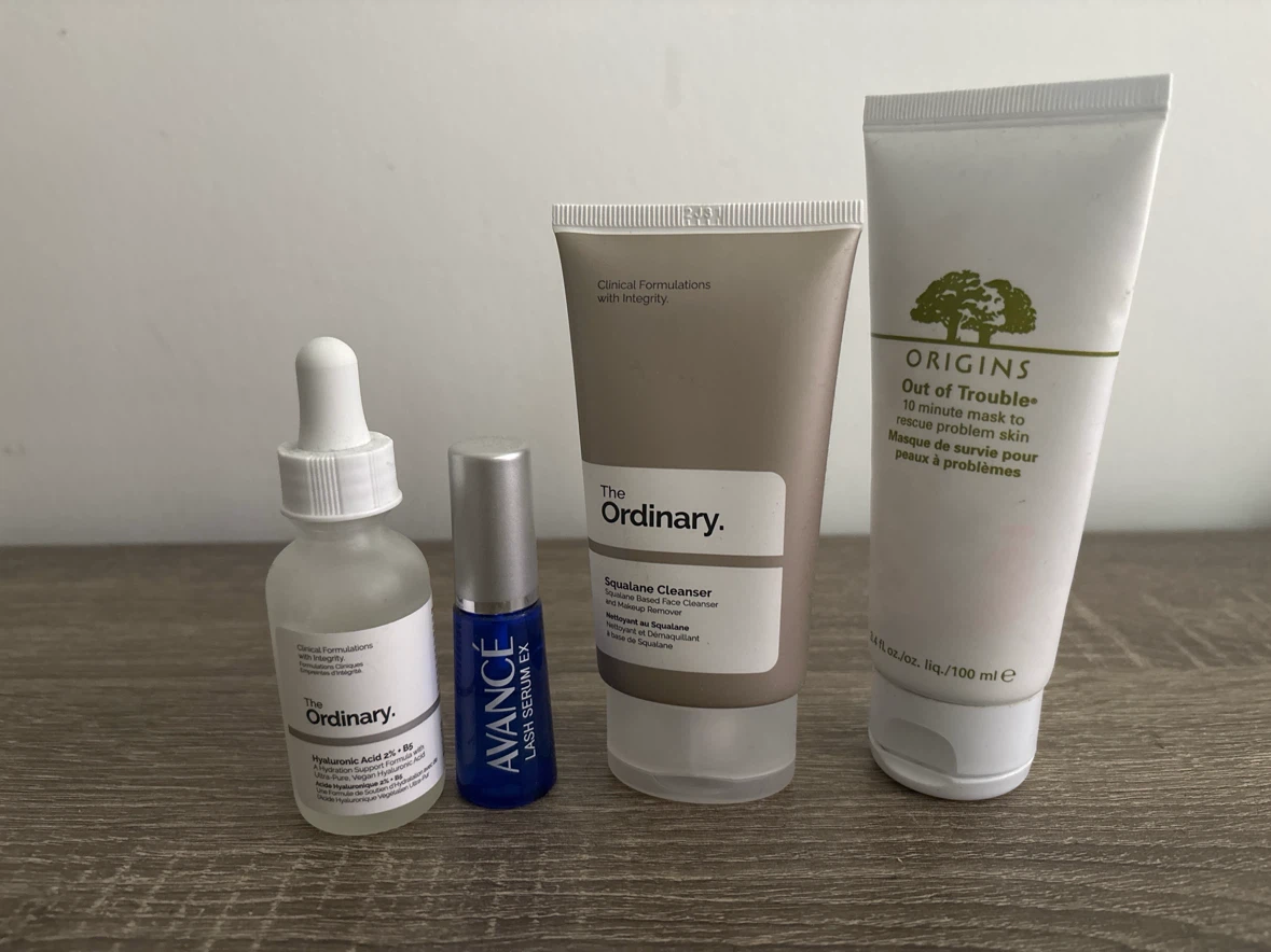 Skincare Bundle: The Ordinary, Origins, and Avance