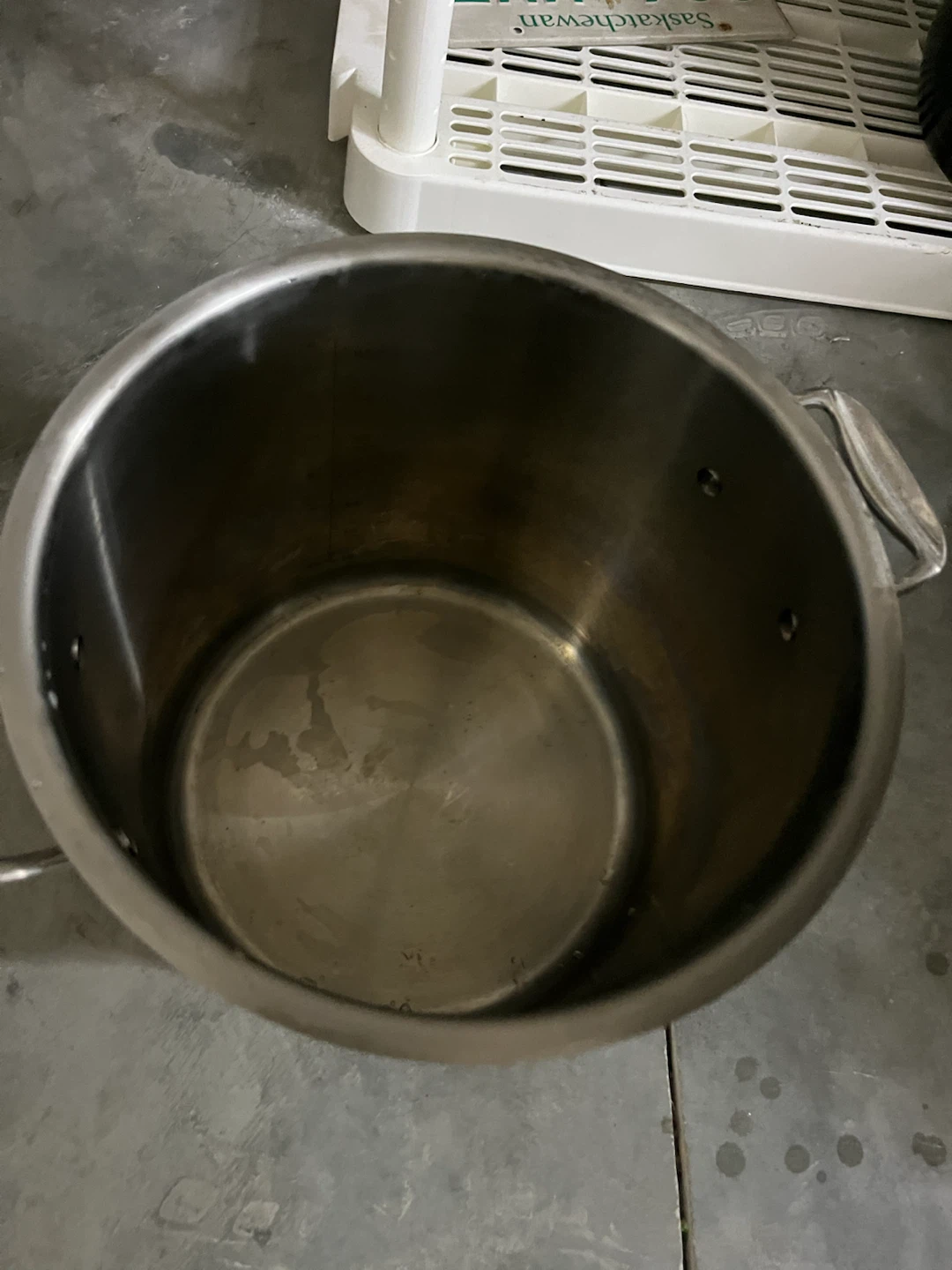 Large Stainless Steel Stock Pot with Lid - photo 3
